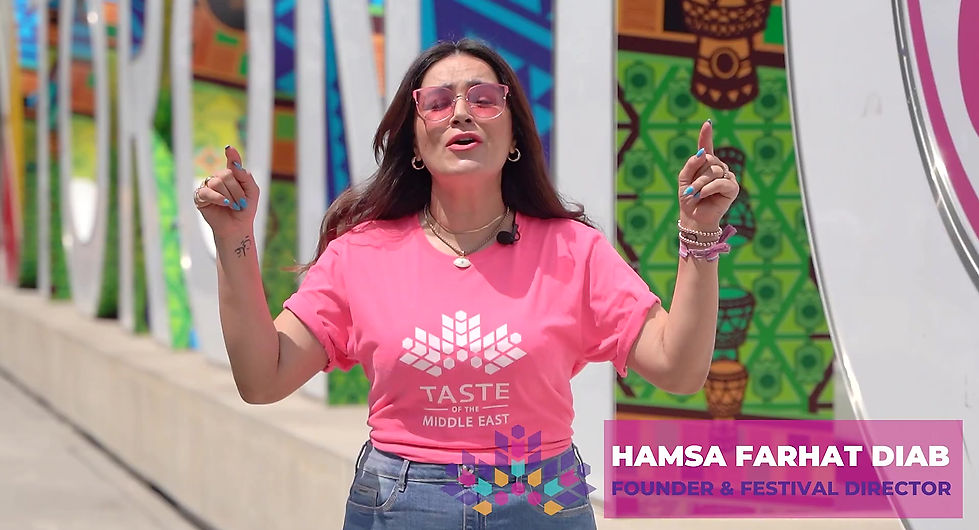 Taste of the Middle East Toronto Festival 2022 Promo